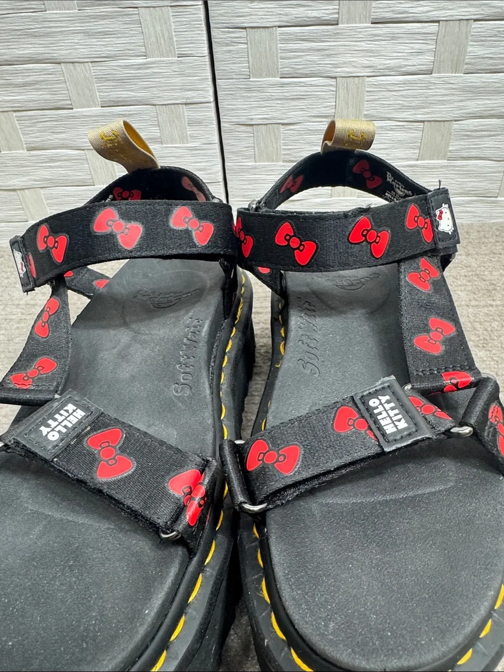 Dr. Martens x Hello Kitty Platform Strap Sandals US Woman Size 7
